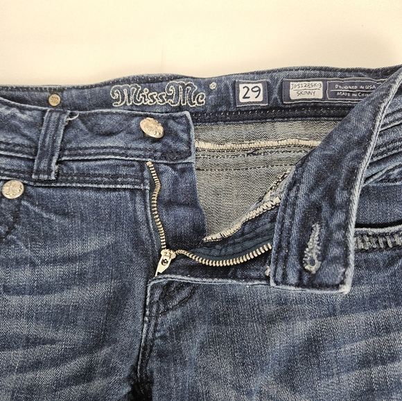 Miss Me skinny jeans JP5128SK-3 size 29 - Picture 10 of 13